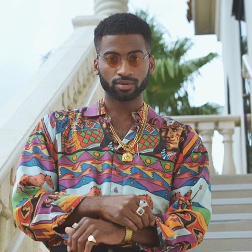 Silk Patterned Mens Shirt